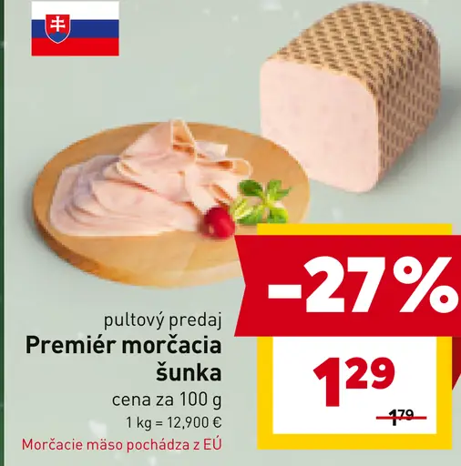 Premiér morčacia šunka