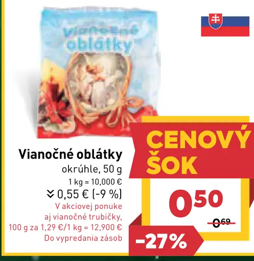 Vianočné oblátky