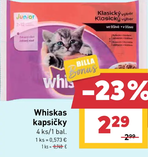 Whiskas kapsičky