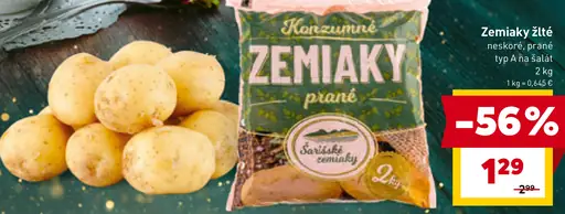 Zemiaky Žlté