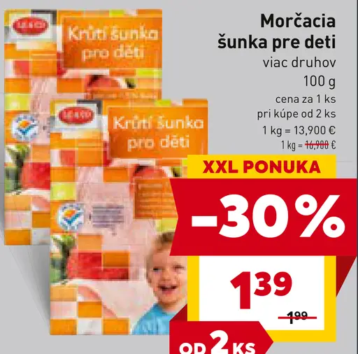 Morčacia šunka pre deti