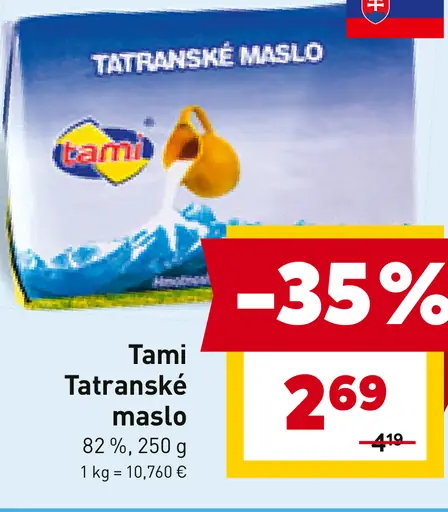 Tatranské maslo