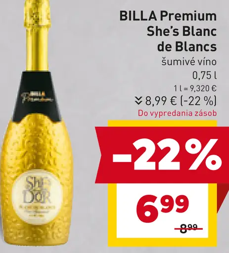 She’s Blanc de Blancs