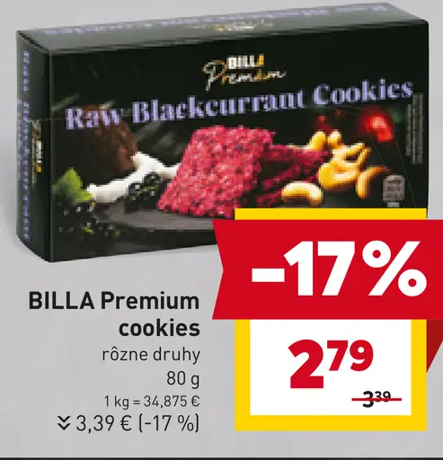 BILLA Premium cookies