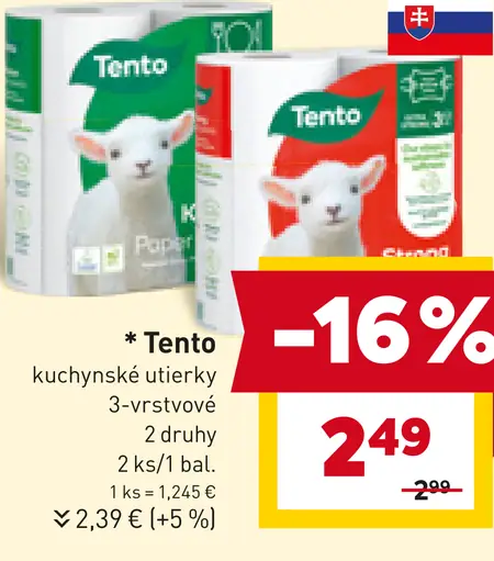 Tento kuchynské utierky