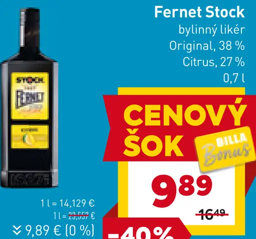 Fernet Stock