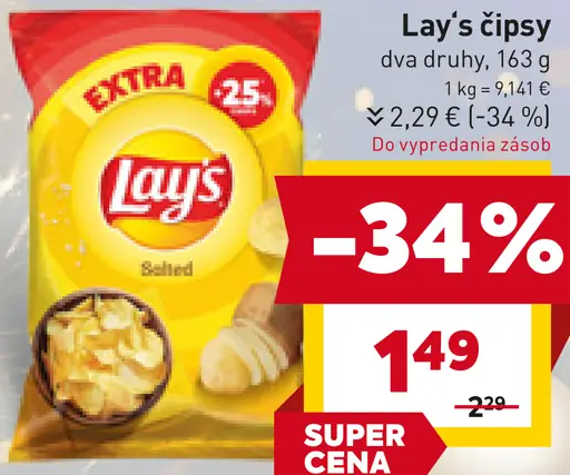 Lay's čipsy