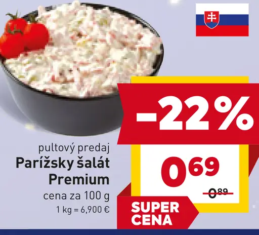 Parížsky šalát Premium