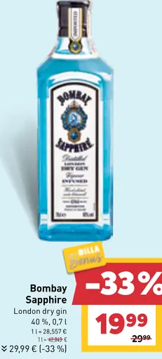 BOMBAY SAPPHIRE