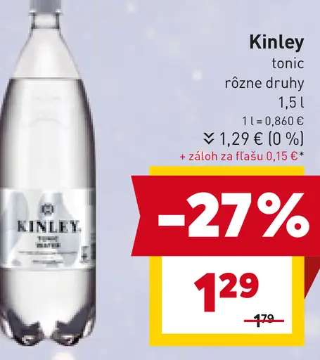 Kinley tonic