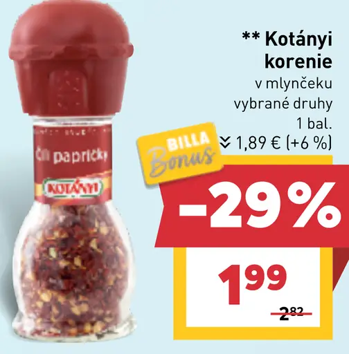 Kotányi korenie