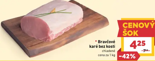 Bravčové karé bez kosti