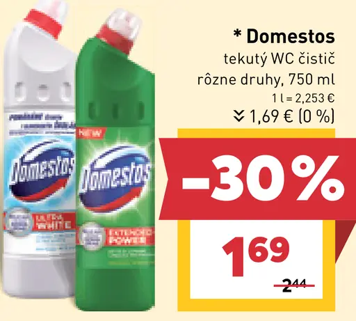 Domestos WC čistič