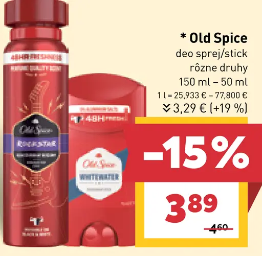 Old Spice deo sprej