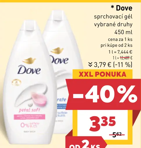 Dove sprchovací gél