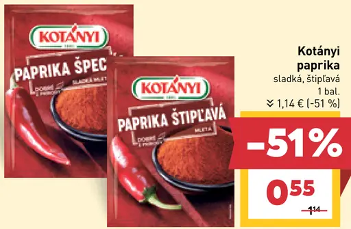 Kotányi paprika sladká