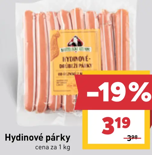 Hydinové párky