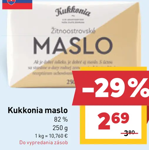 Kukkonia maslo