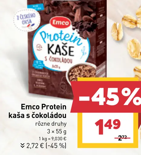 Emco Protein kaša s čokoládou