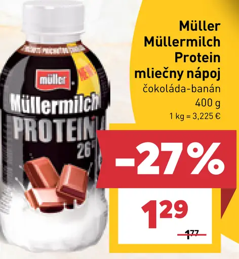 Müllermilch Protein mliečny nápoj