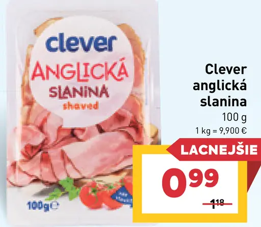 Clever anglická slanina