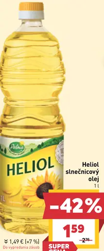 Heliol slnečnicový olej