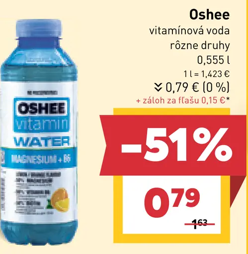 Oshee vitamínová voda