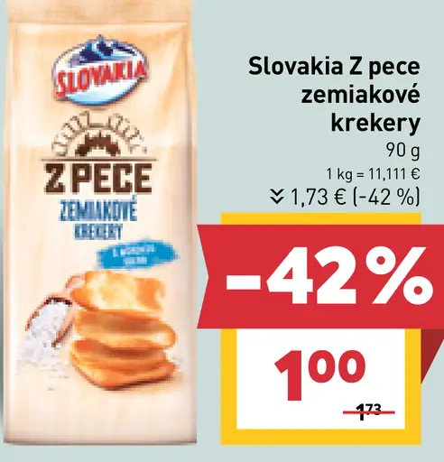 Zemiakové krekery