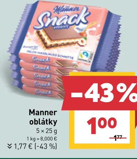 Manner oblátky