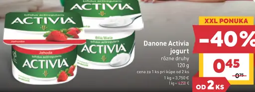 Danone Activia jogurt