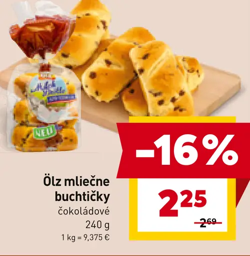 Ölz mliečne buchtičky