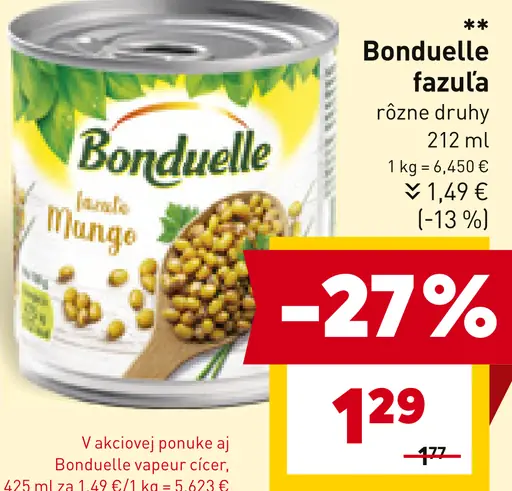 BONDUELLE Fazula