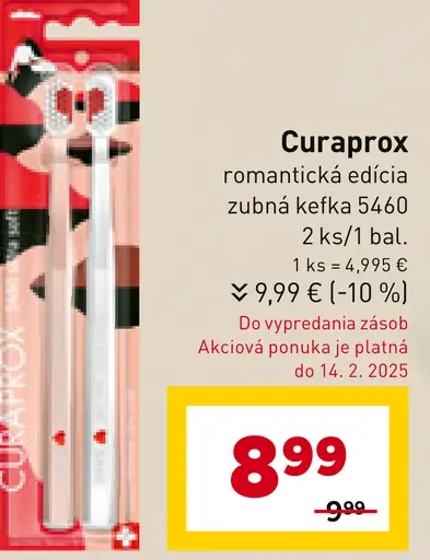 Curaprox romantická edícia zubná kefka 5460