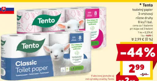 Tento Classic Toilet paper