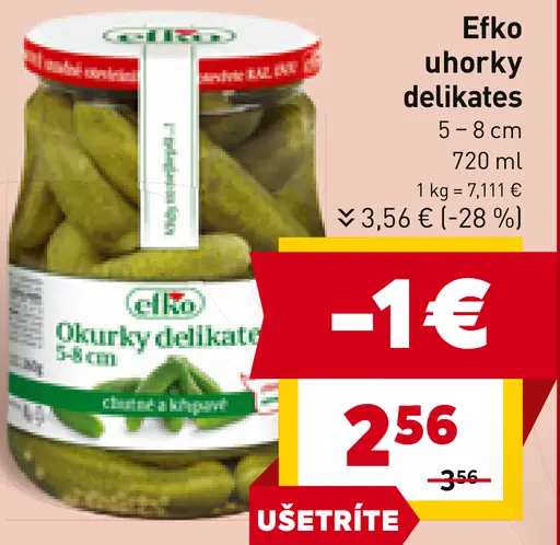 Okurky Delikates