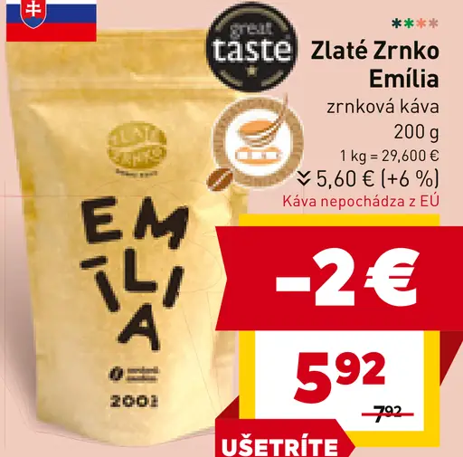 Zlaté Zrnko Emília