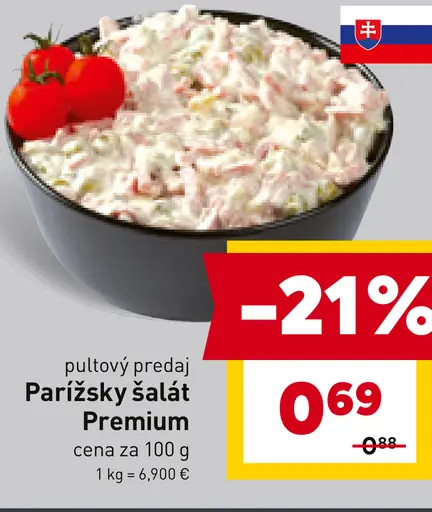 Parížsky šalát Premium