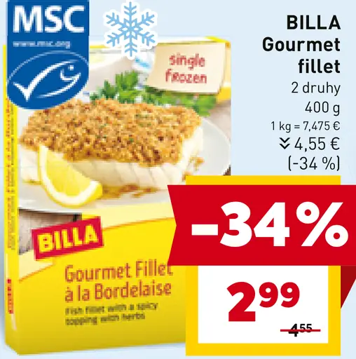 BILLA Gourmet fillet