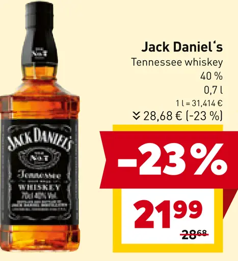 Jack Daniel's Gentleman Jack Tennessee Whiskey