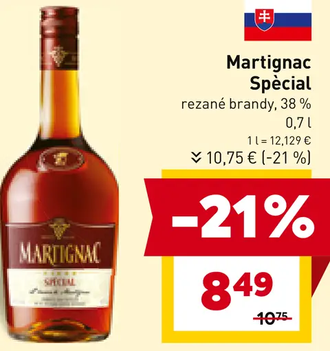 Martignac Špeciál rezané brandy