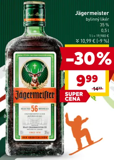 Jägermeister bylinkový likér