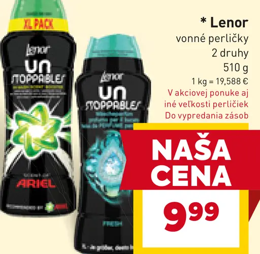 Lenor vonné perličky