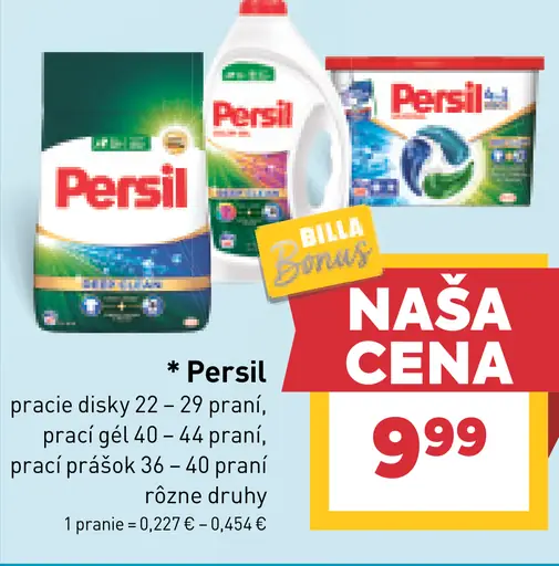 Persil prací prostriedok