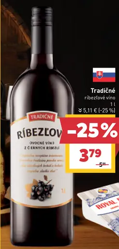 Tradičné ríbezľové víno