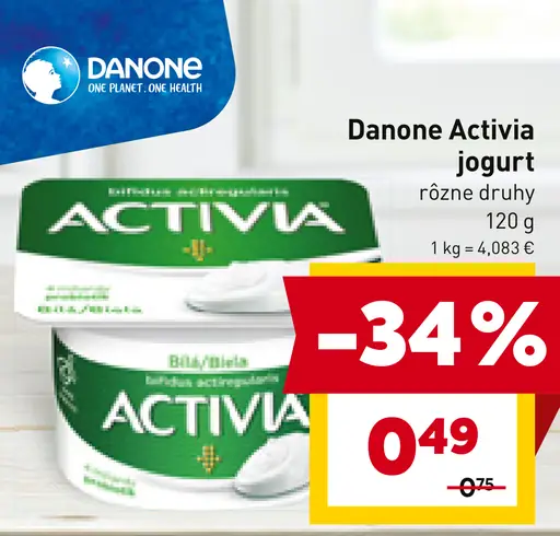 Danone Activia jogurt