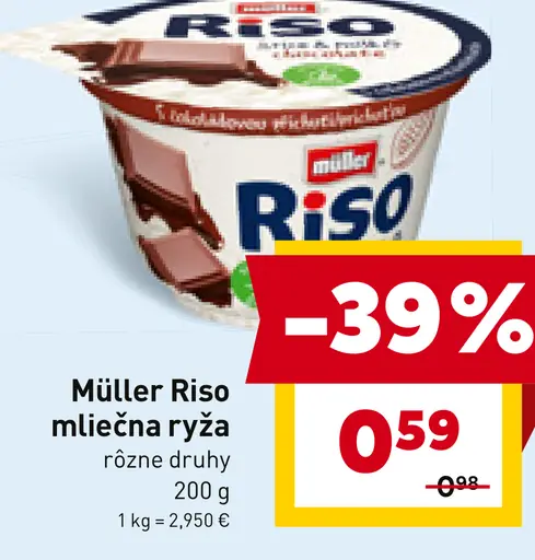 Müller Riso Mliečna ryža