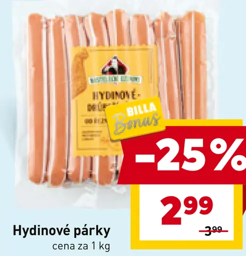 Hydinové párky