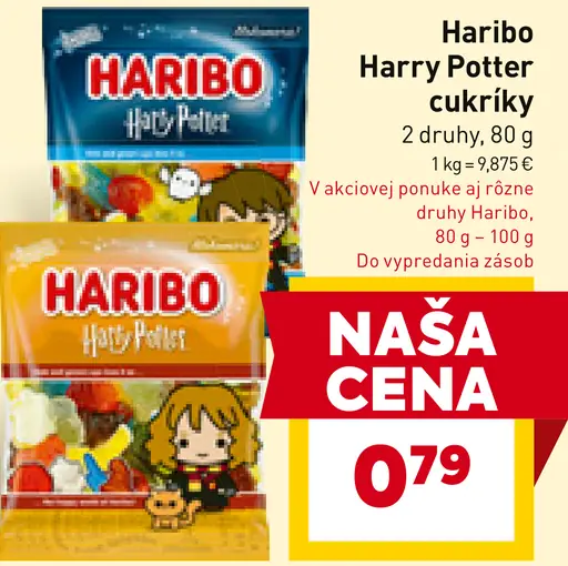 Haribo Harry Potter cukríky