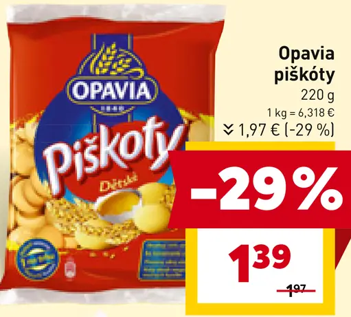 Opavia Piškóty