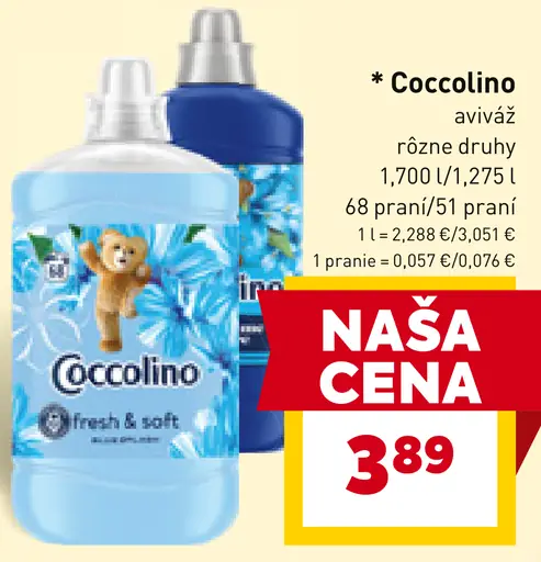 Coccolino aviváž